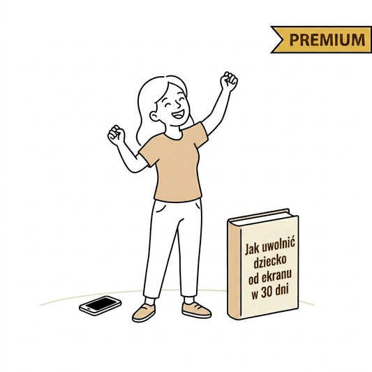 „Jak uwolnić dziecko od ekranu w 30 dni" — Edycja Pełna Premium